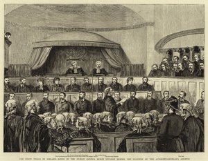 Állami perek Írországban, jelenet a Dublin Queen